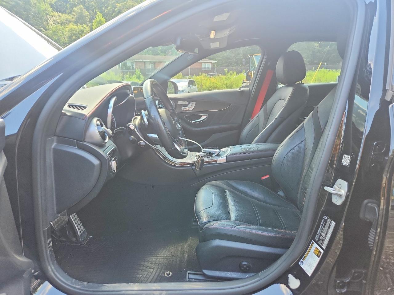 2016 Mercedes-benz C 450 4matic Amg Black vin: 55SWF6EBXGU127922