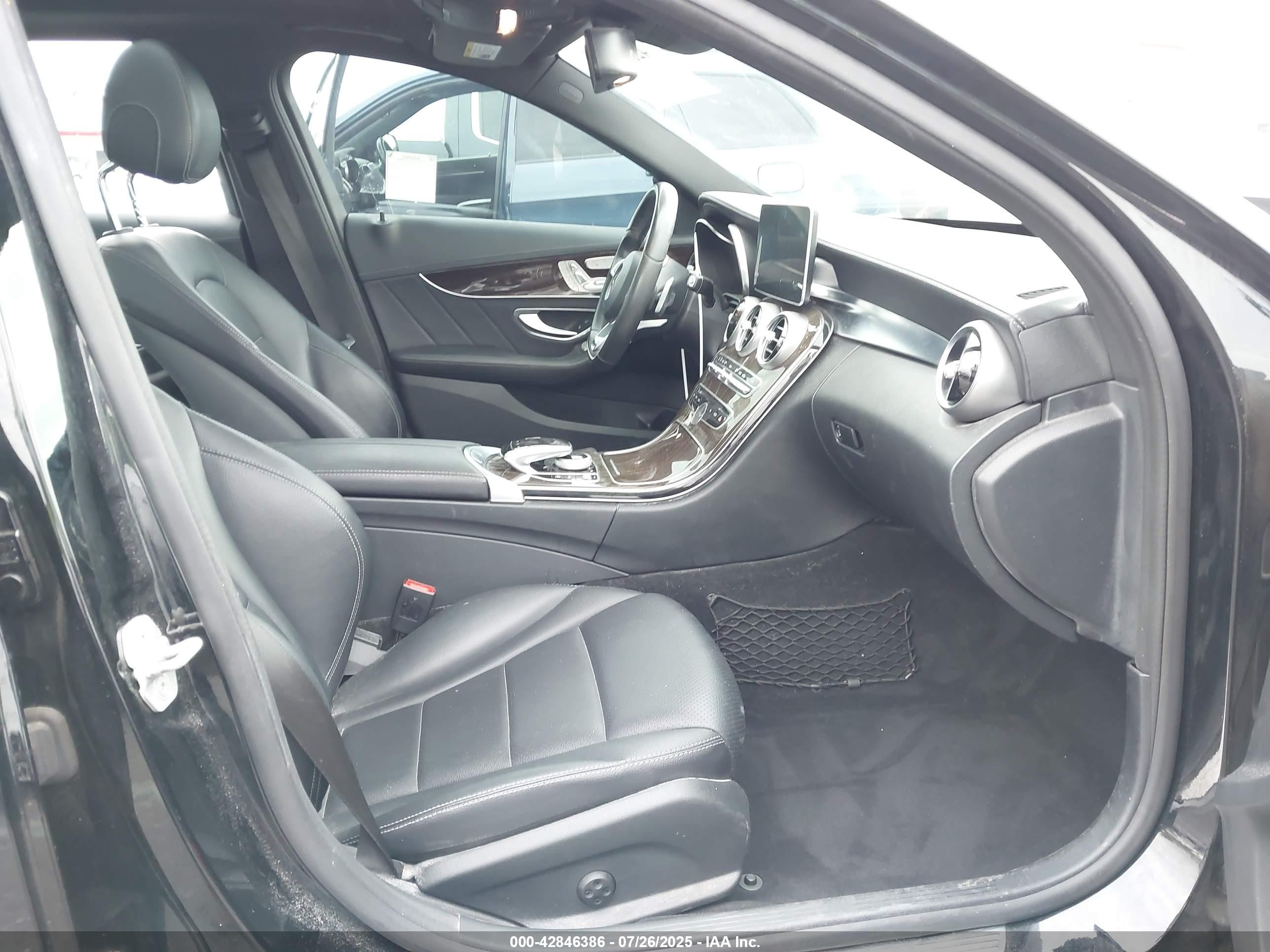 2015 Mercedes-benz C 400 4matic Gray vin: 55SWF6GB0FU012628
