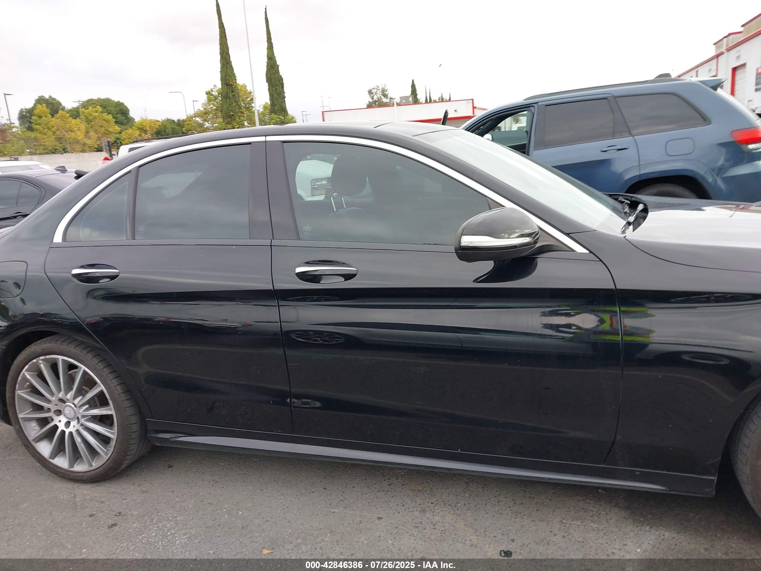 2015 Mercedes-benz C 400 4matic Gray vin: 55SWF6GB0FU012628