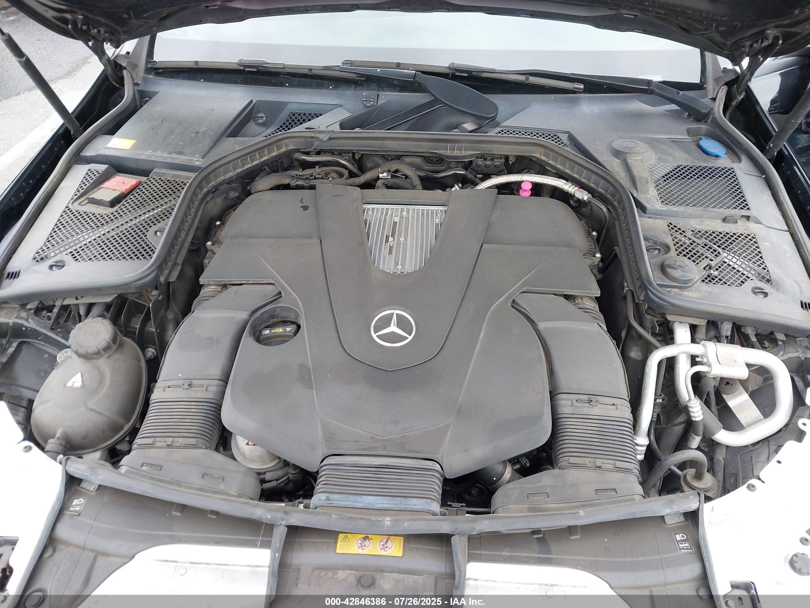 2015 Mercedes-benz C 400 4matic Gray vin: 55SWF6GB0FU012628