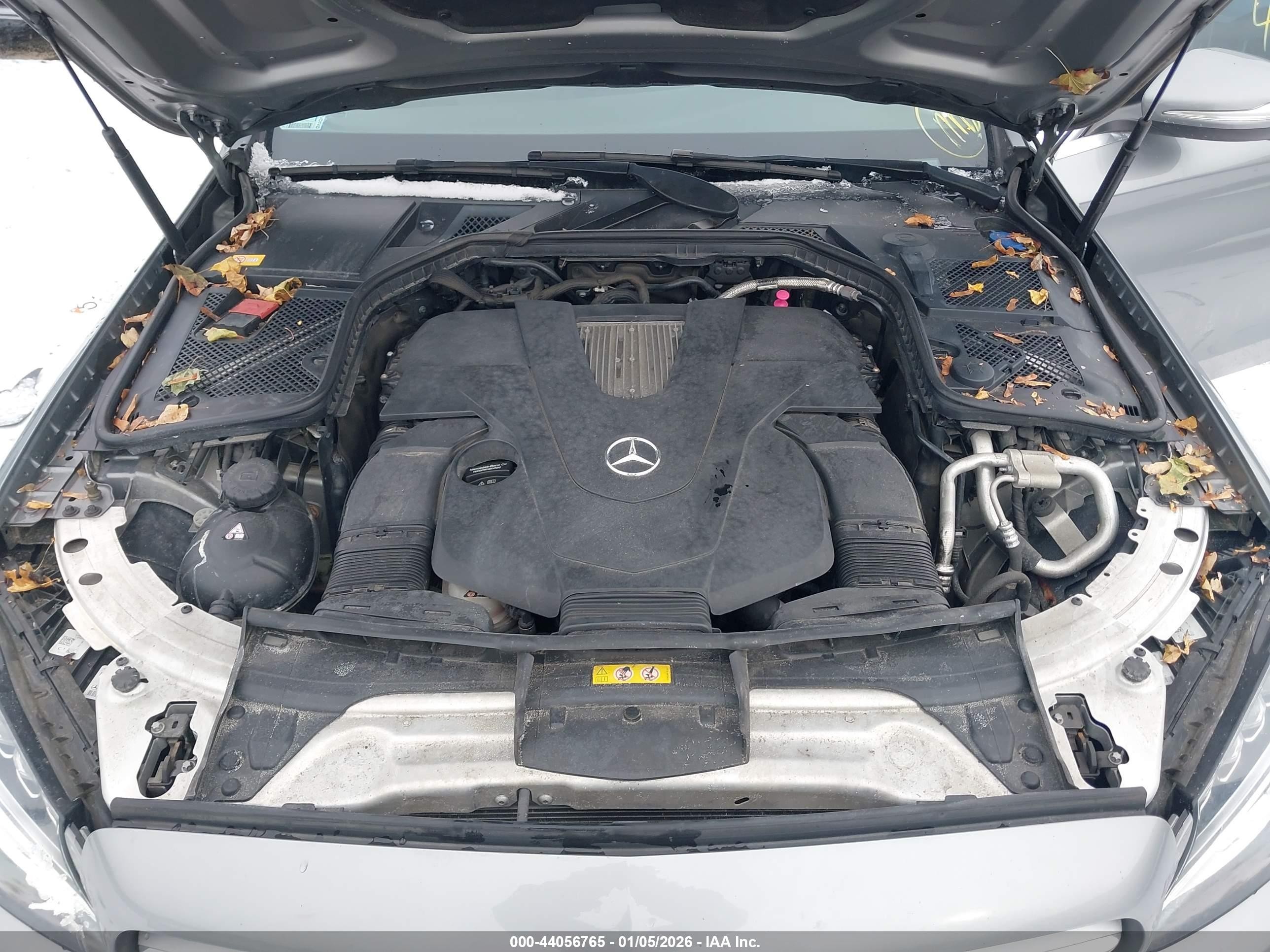 2015 Mercedes-benz C 400 4matic Gray vin: 55SWF6GB0FU028344