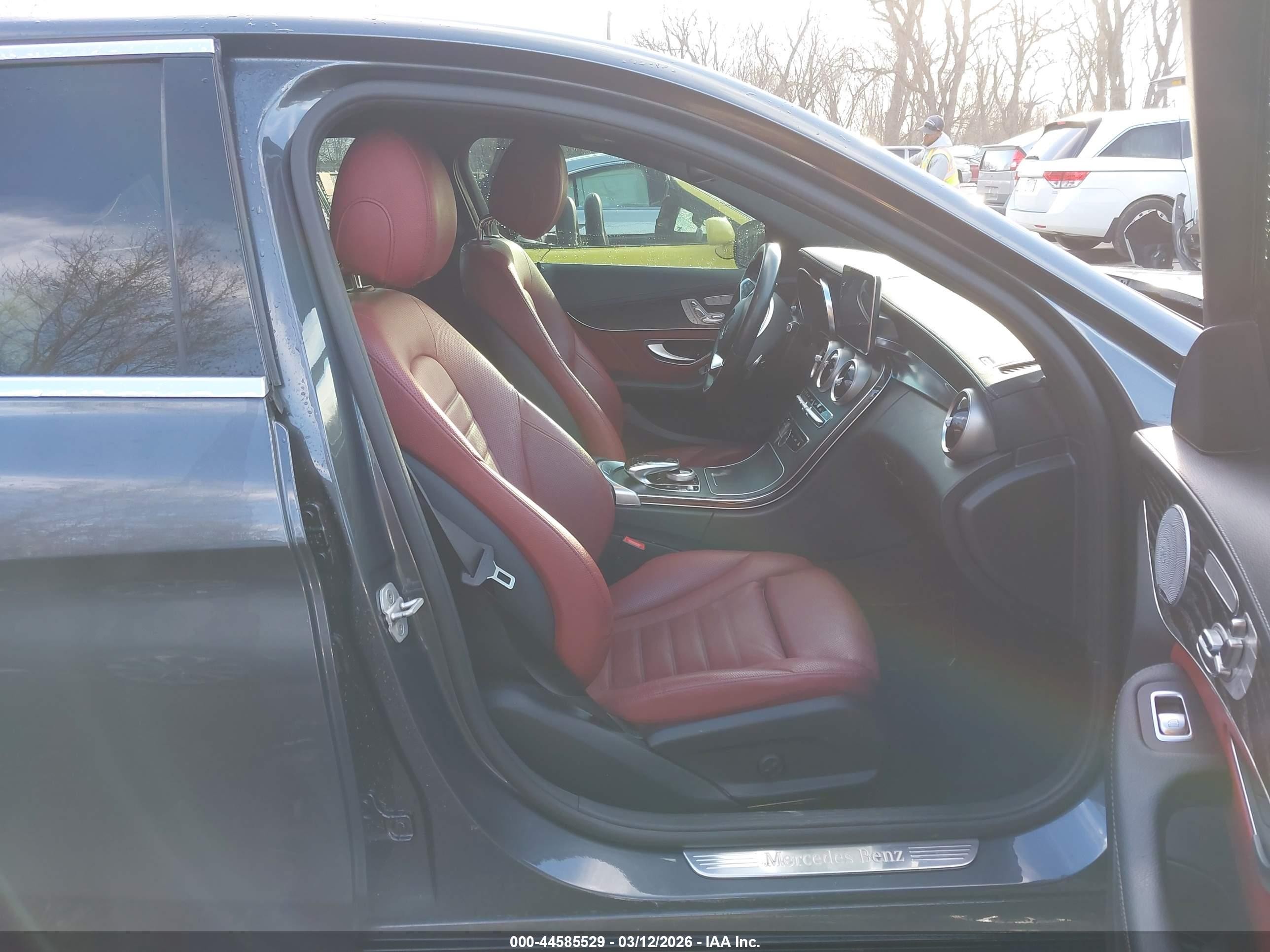 2015 Mercedes-benz C 400 4matic Gray vin: 55SWF6GB0FU042440