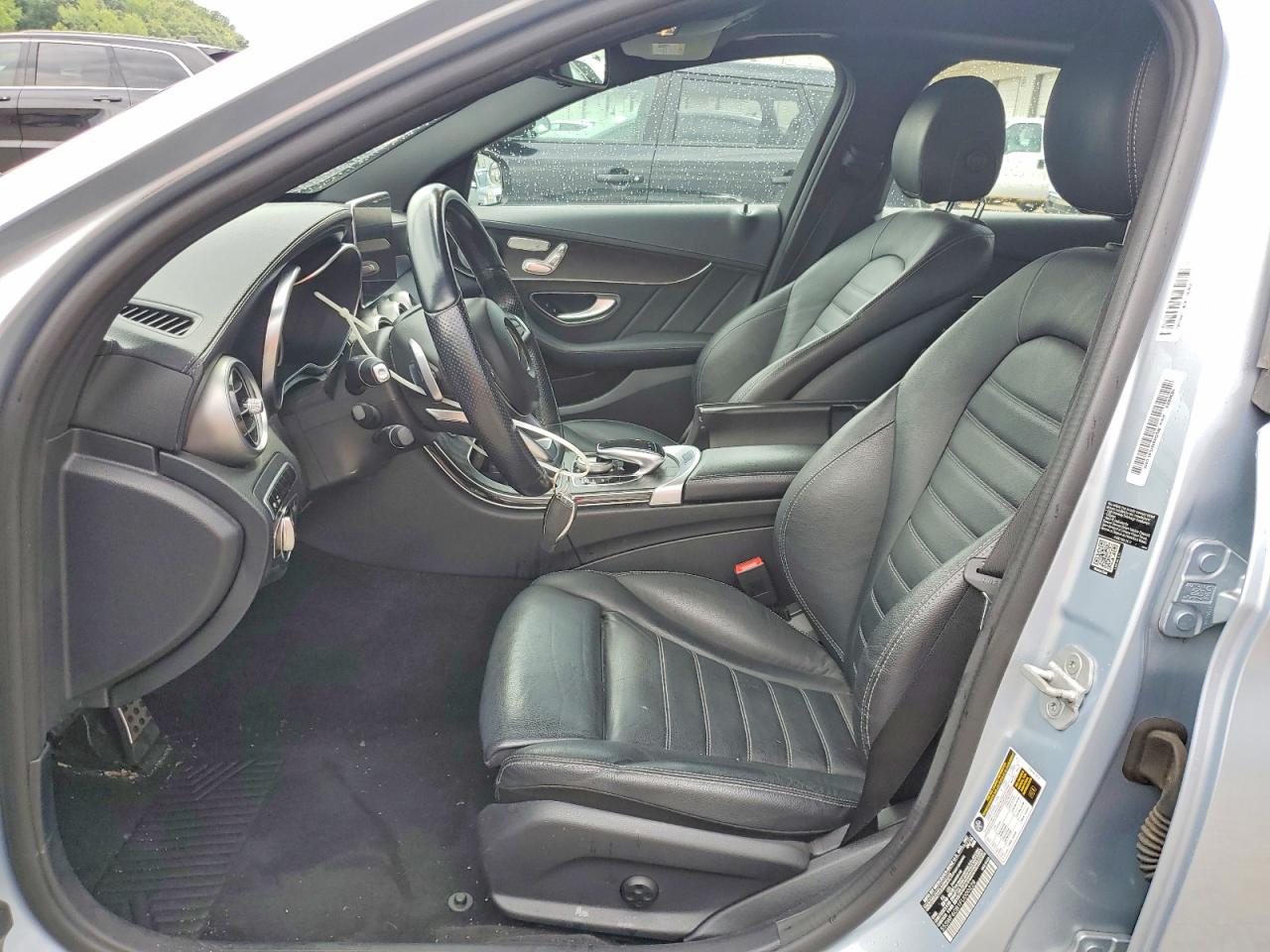 2015 Mercedes-benz C 400 4matic Silver vin: 55SWF6GB1FU000228