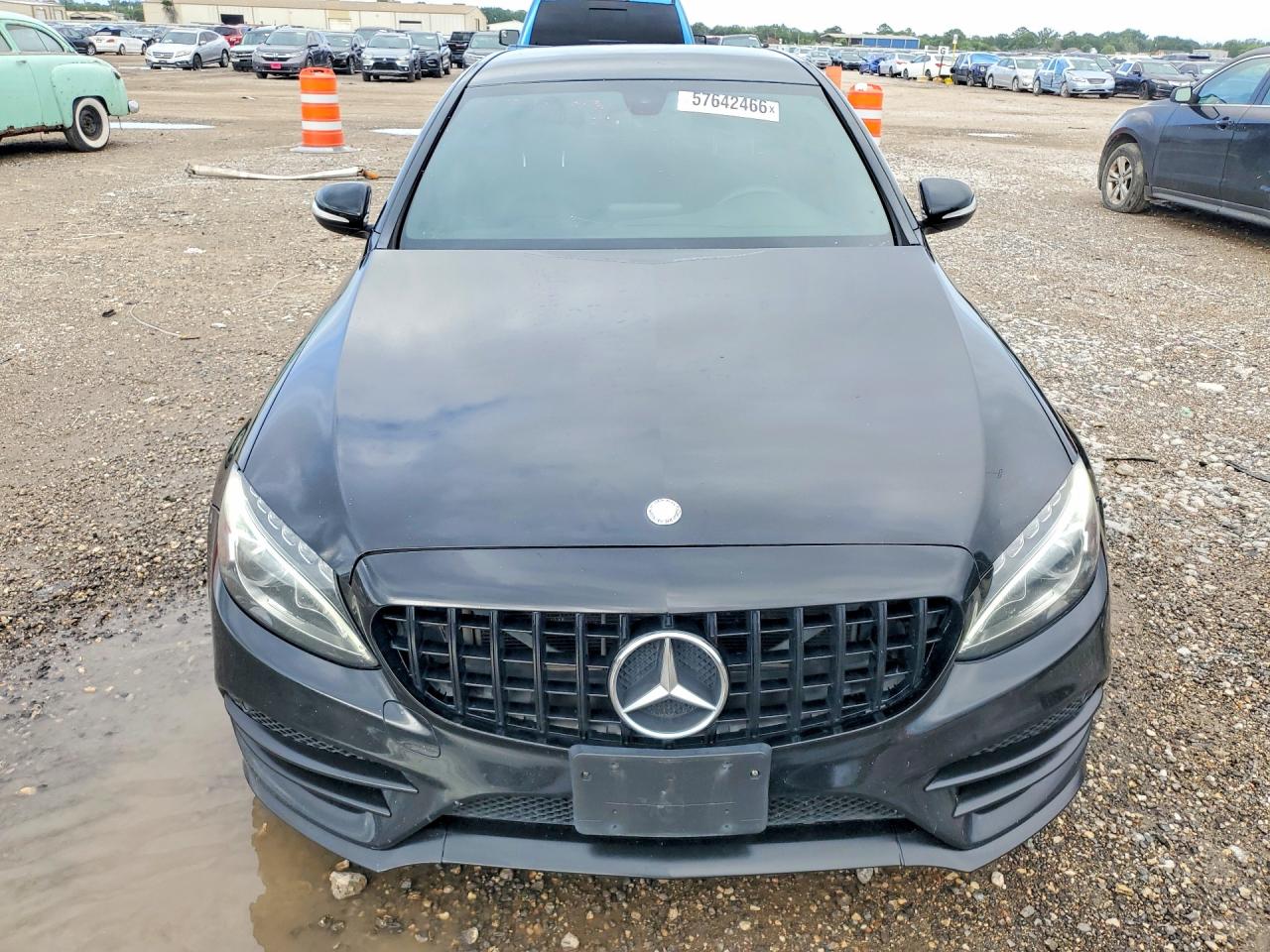 2015 Mercedes-benz C 400 4matic Black vin: 55SWF6GB1FU001816