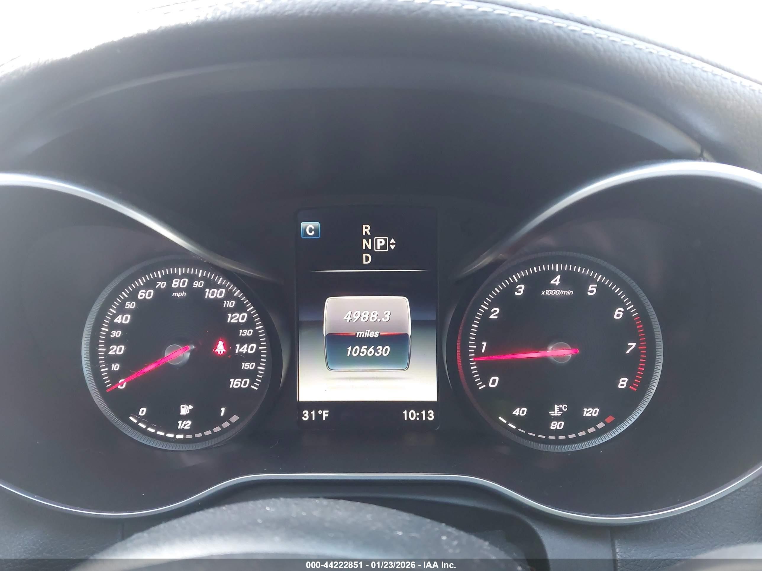 2015 Mercedes-benz C 400 4matic Черный vin: 55SWF6GB1FU026599
