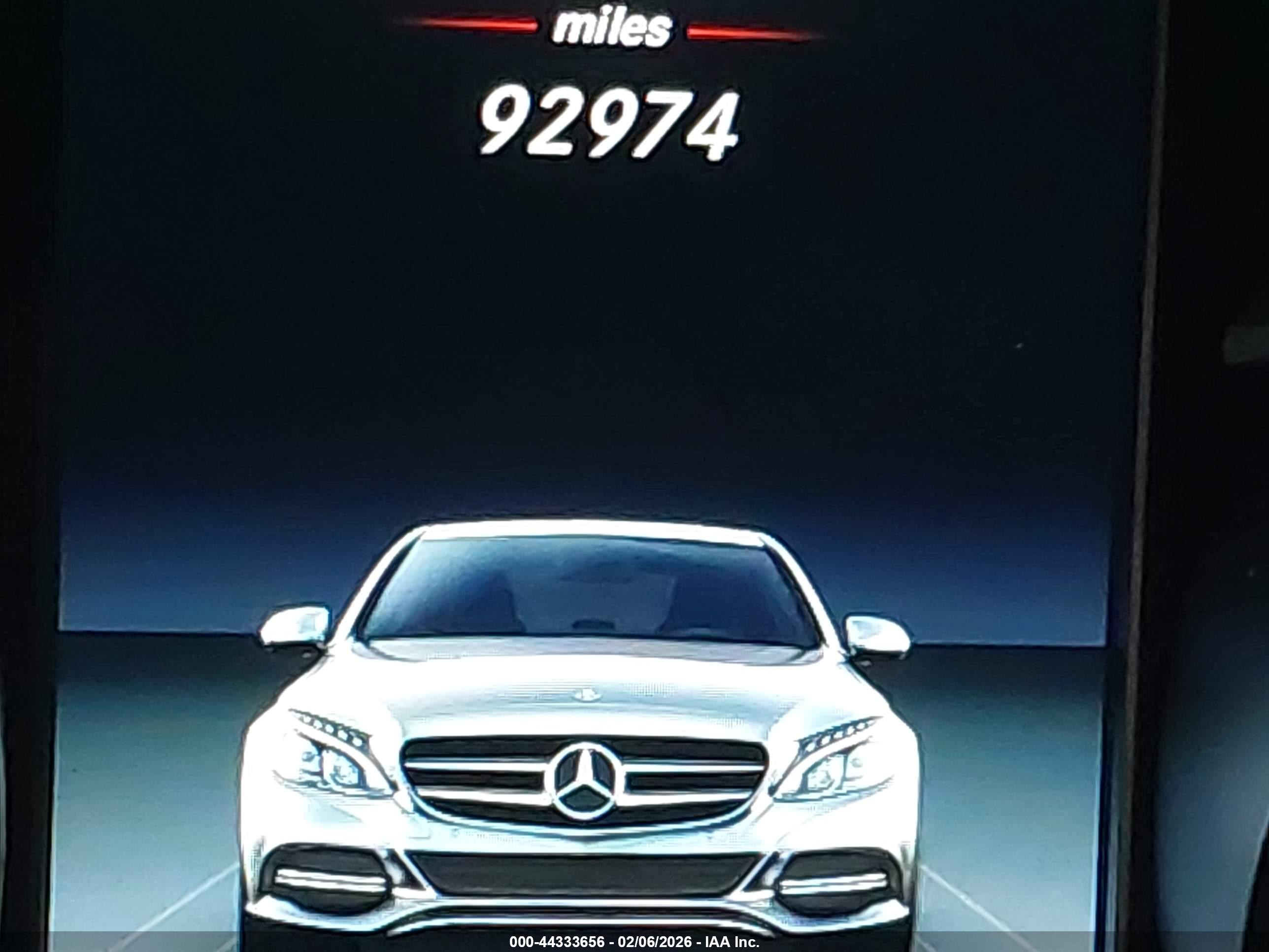 2015 Mercedes-benz C 400 4matic Blue vin: 55SWF6GB2FU022416