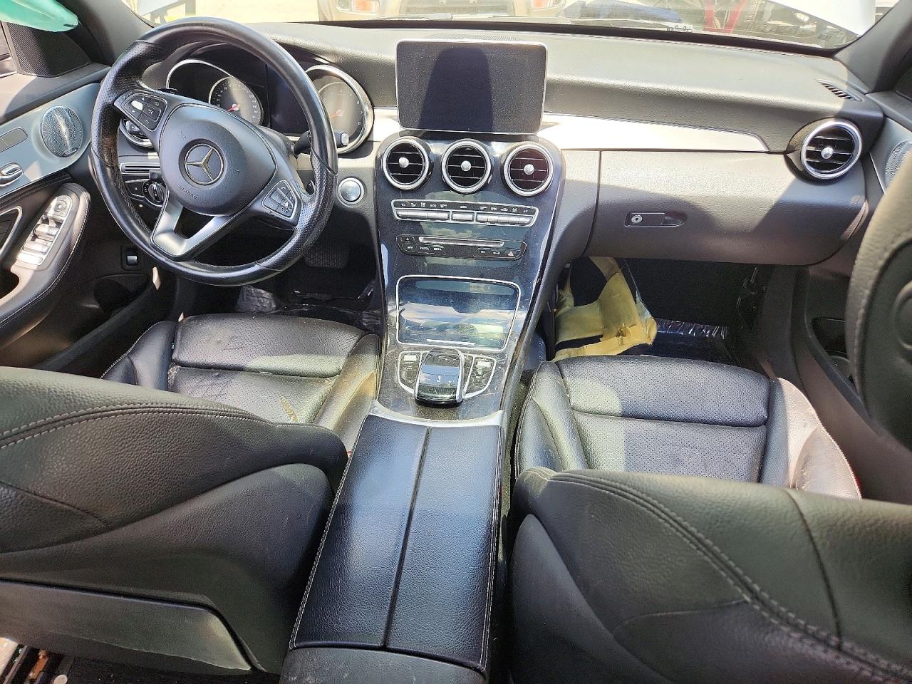 2015 Mercedes-benz C 400 4matic Silver vin: 55SWF6GB2FU051043