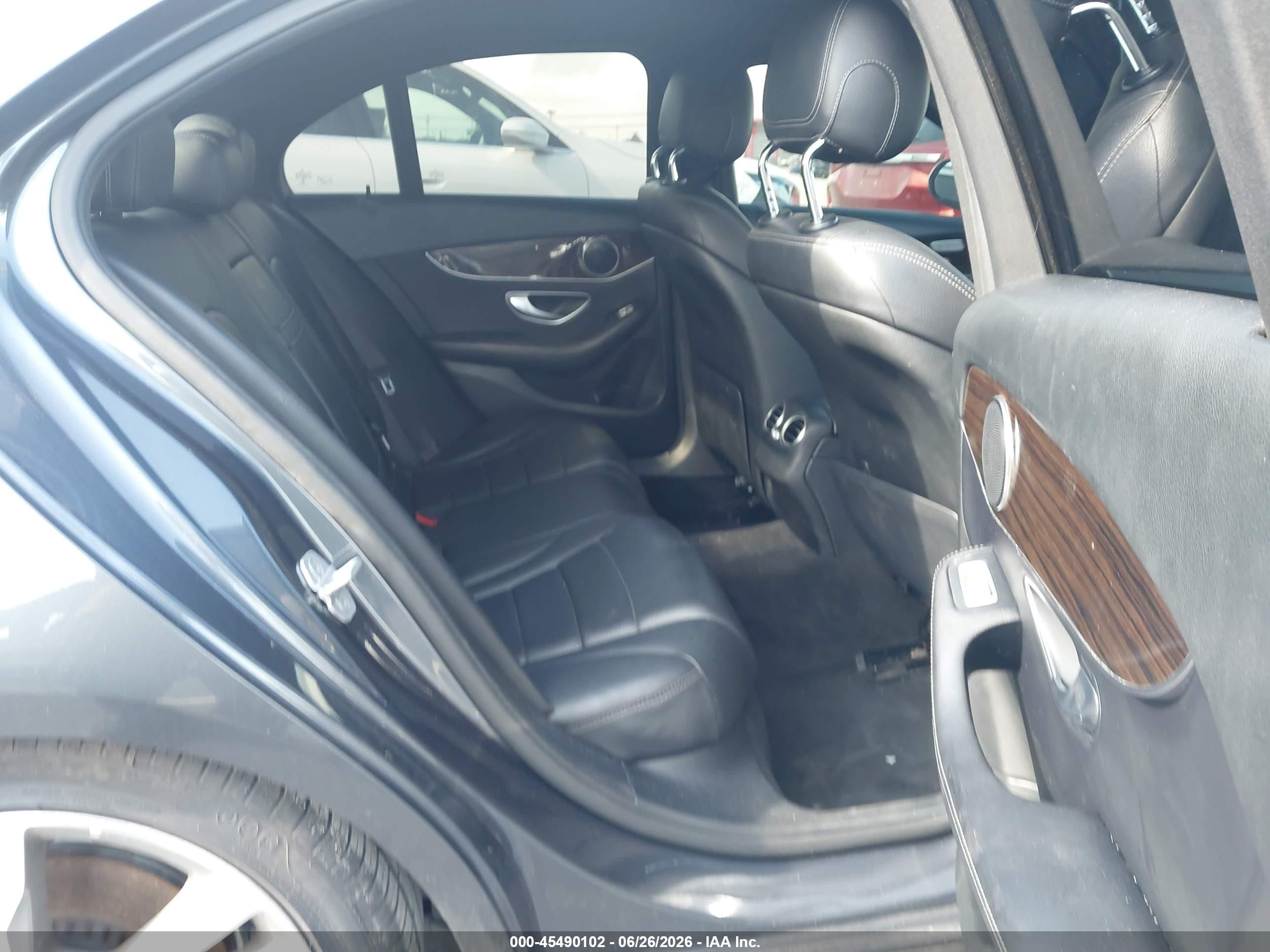 2015 Mercedes-benz C 400 4matic Gray vin: 55SWF6GB4FU010753