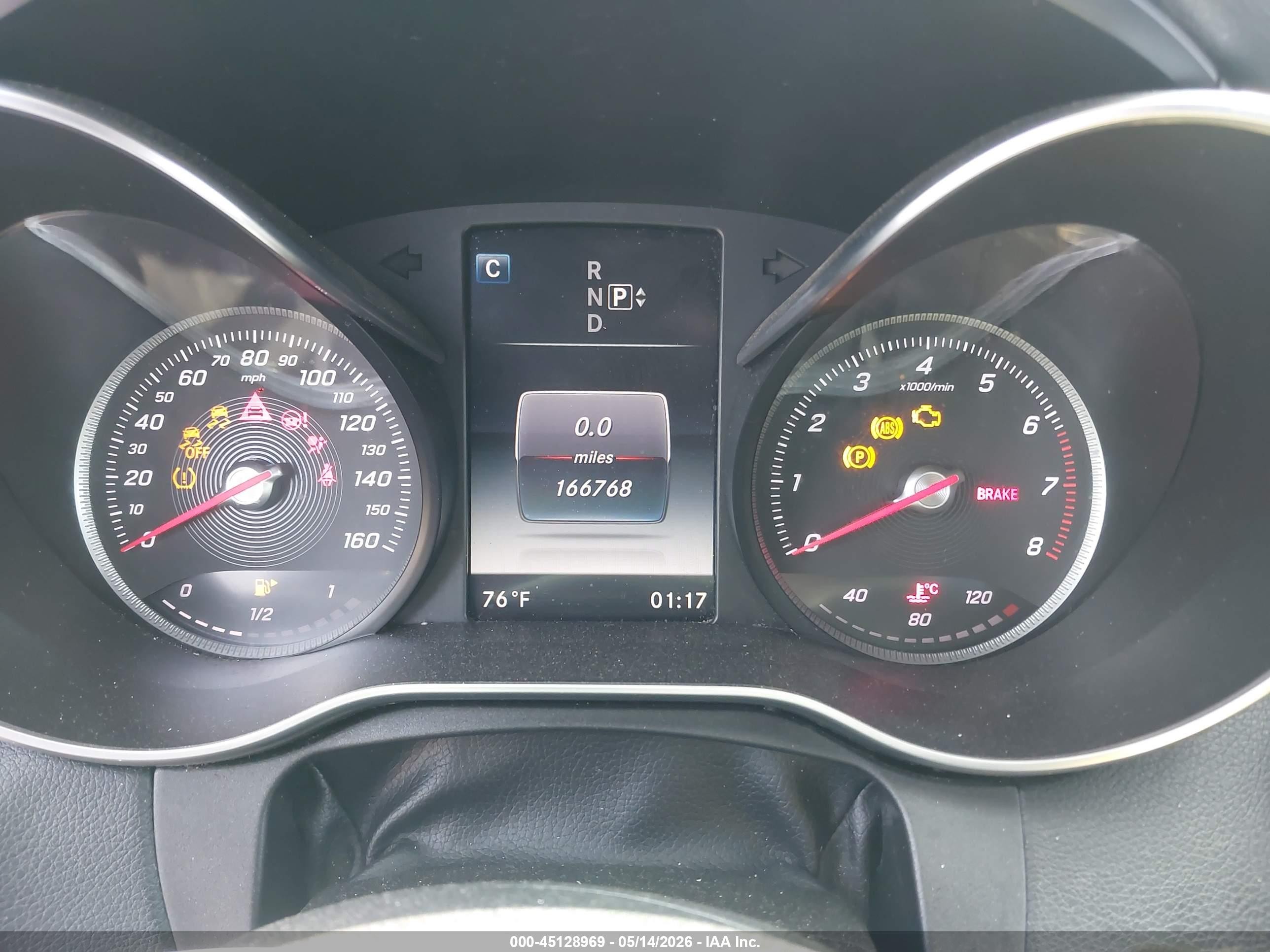 2015 Mercedes-benz C 400 4matic Белый vin: 55SWF6GB4FU042747