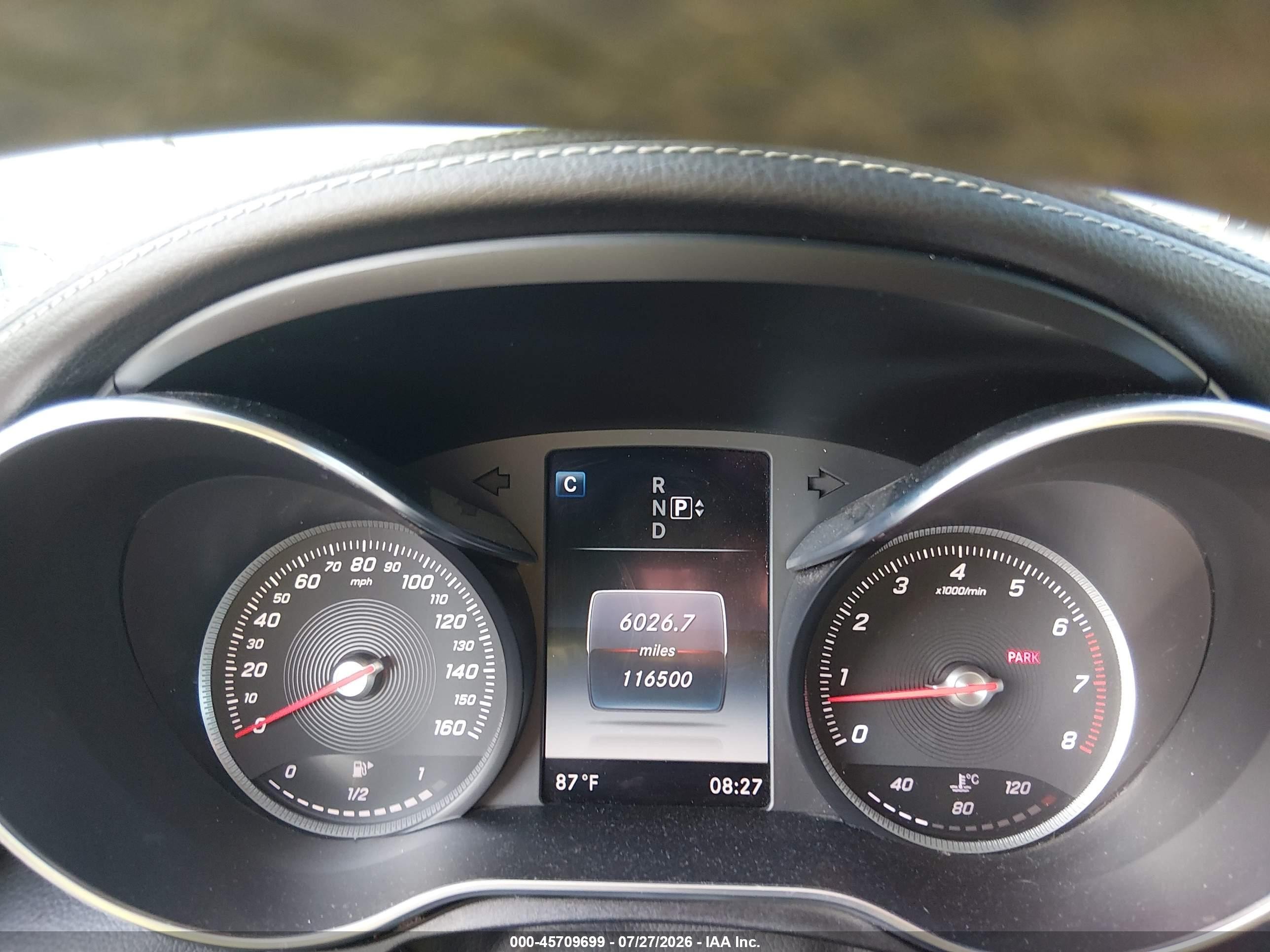 2015 Mercedes-benz C 400 4matic Gray vin: 55SWF6GB9FU023532