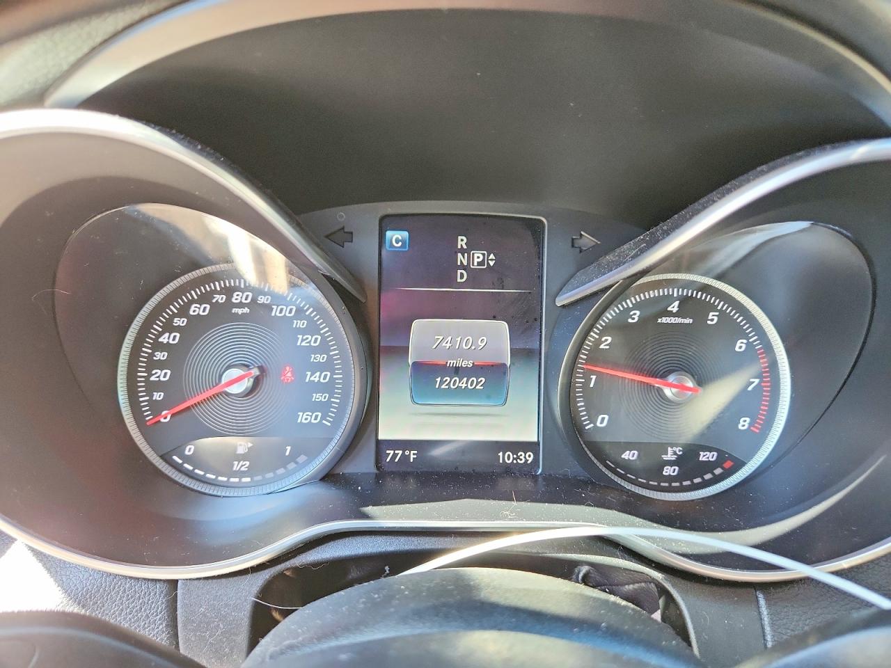 2015 Mercedes-benz C 400 4matic Gray vin: 55SWF6GB9FU027774
