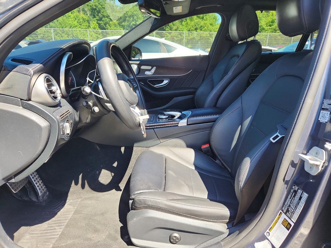 2015 Mercedes-benz C 400 4matic Gray vin: 55SWF6GB9FU027774