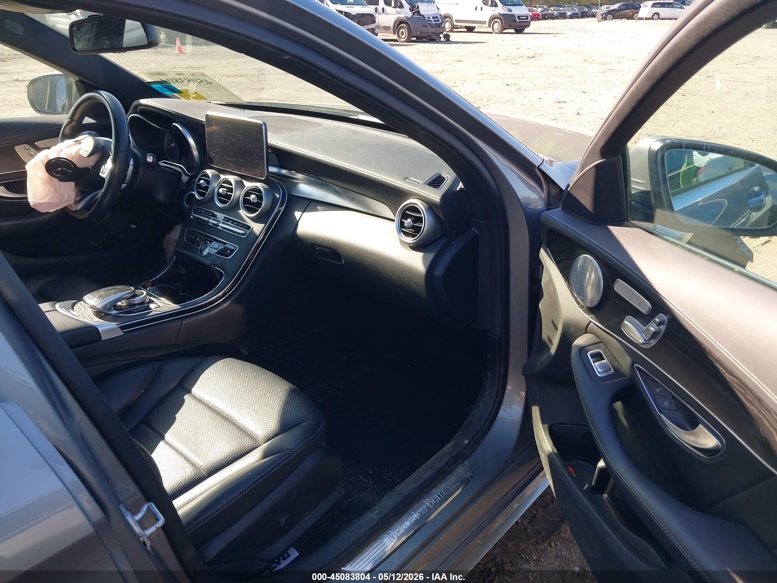 2015 Mercedes-benz C 400 4matic Silver vin: 55SWF6GBXFU010790