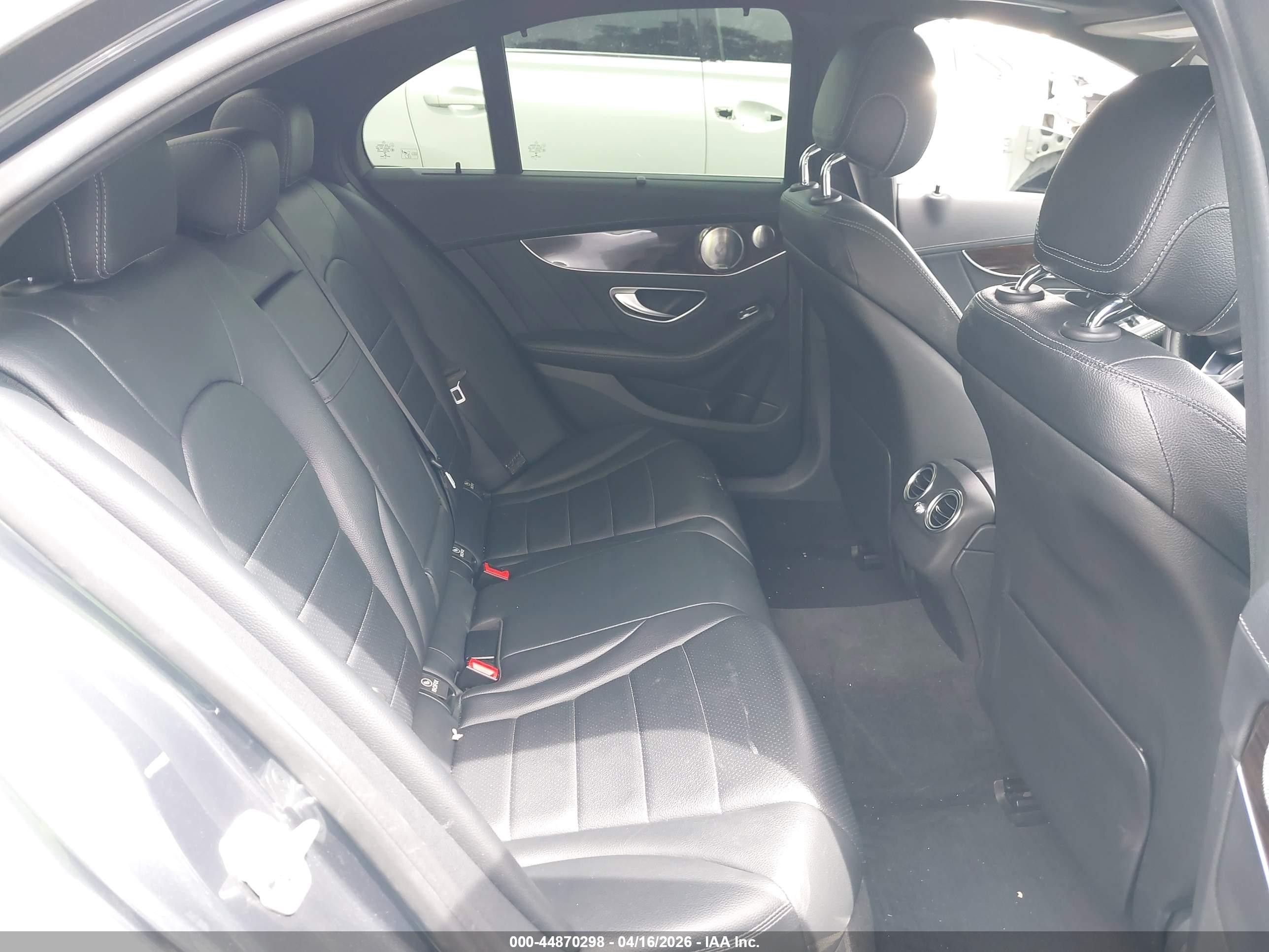 2015 Mercedes-benz C 400 4matic Gray vin: 55SWF6GBXFU020929