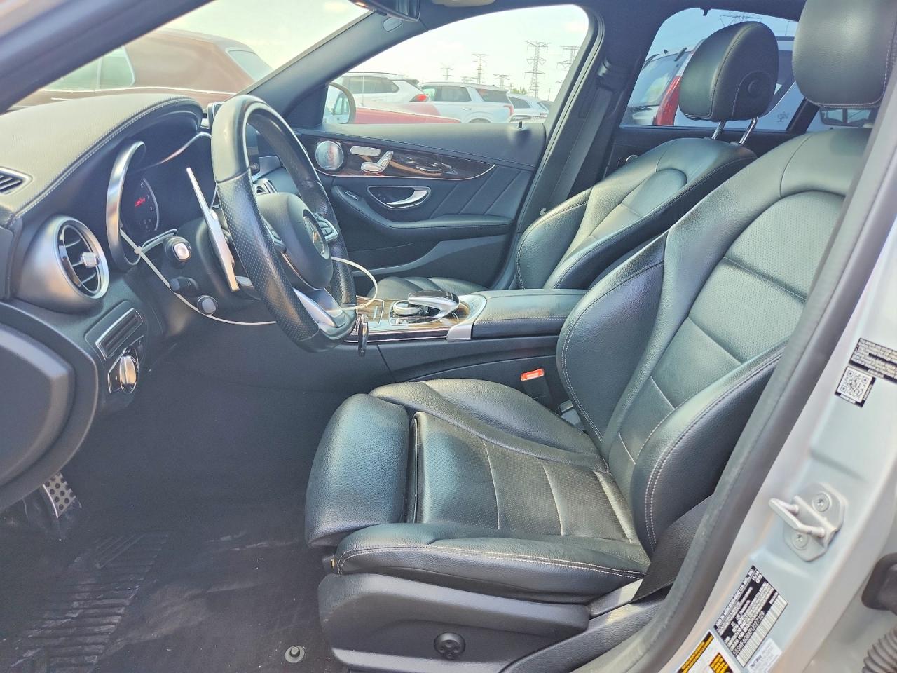 2015 Mercedes-benz C 400 4matic Silver vin: 55SWF6GBXFU027329