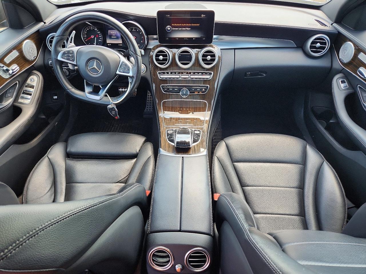 2015 Mercedes-benz C 400 4matic Silver vin: 55SWF6GBXFU027329