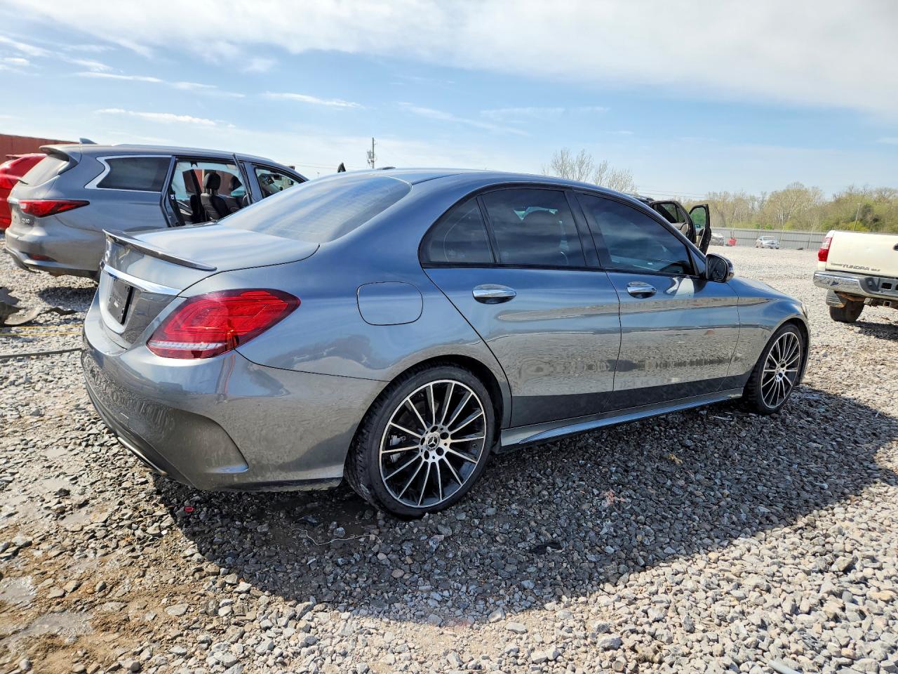 2019 Mercedes-benz C 300 Gray vin: 55SWF8DB4KU289034