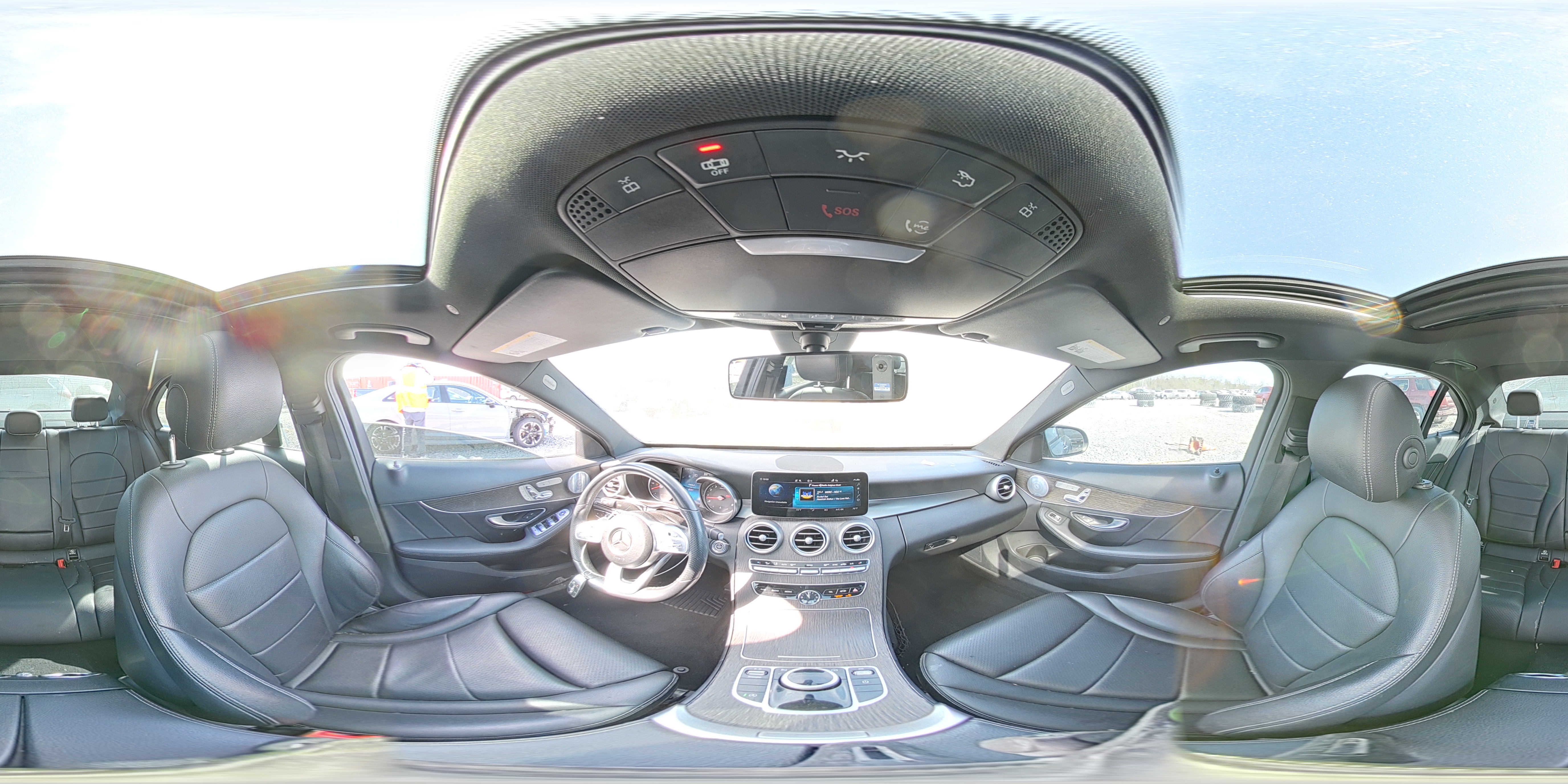 2019 Mercedes-benz C 300 Gray vin: 55SWF8DB4KU289034