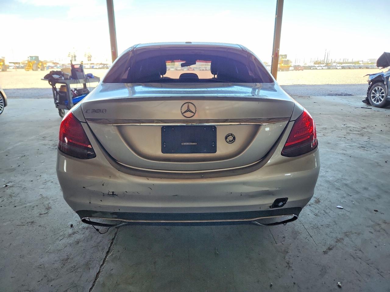 2019 Mercedes-benz C 300 Silver vin: 55SWF8DB4KU303062