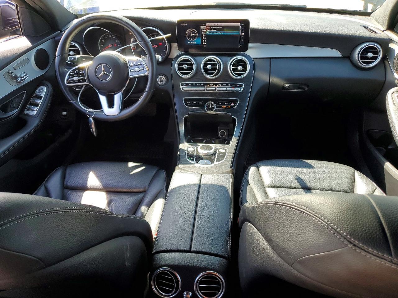 2019 Mercedes Benz C 300 Blue vin: 55SWF8DB6KU314659