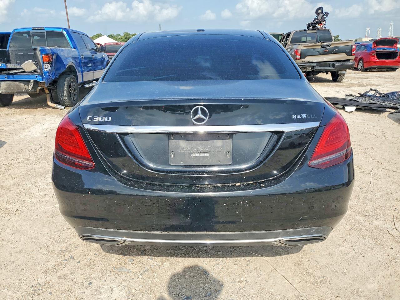 2019 Mercedes-benz C 300 Black vin: 55SWF8DB7KU294504