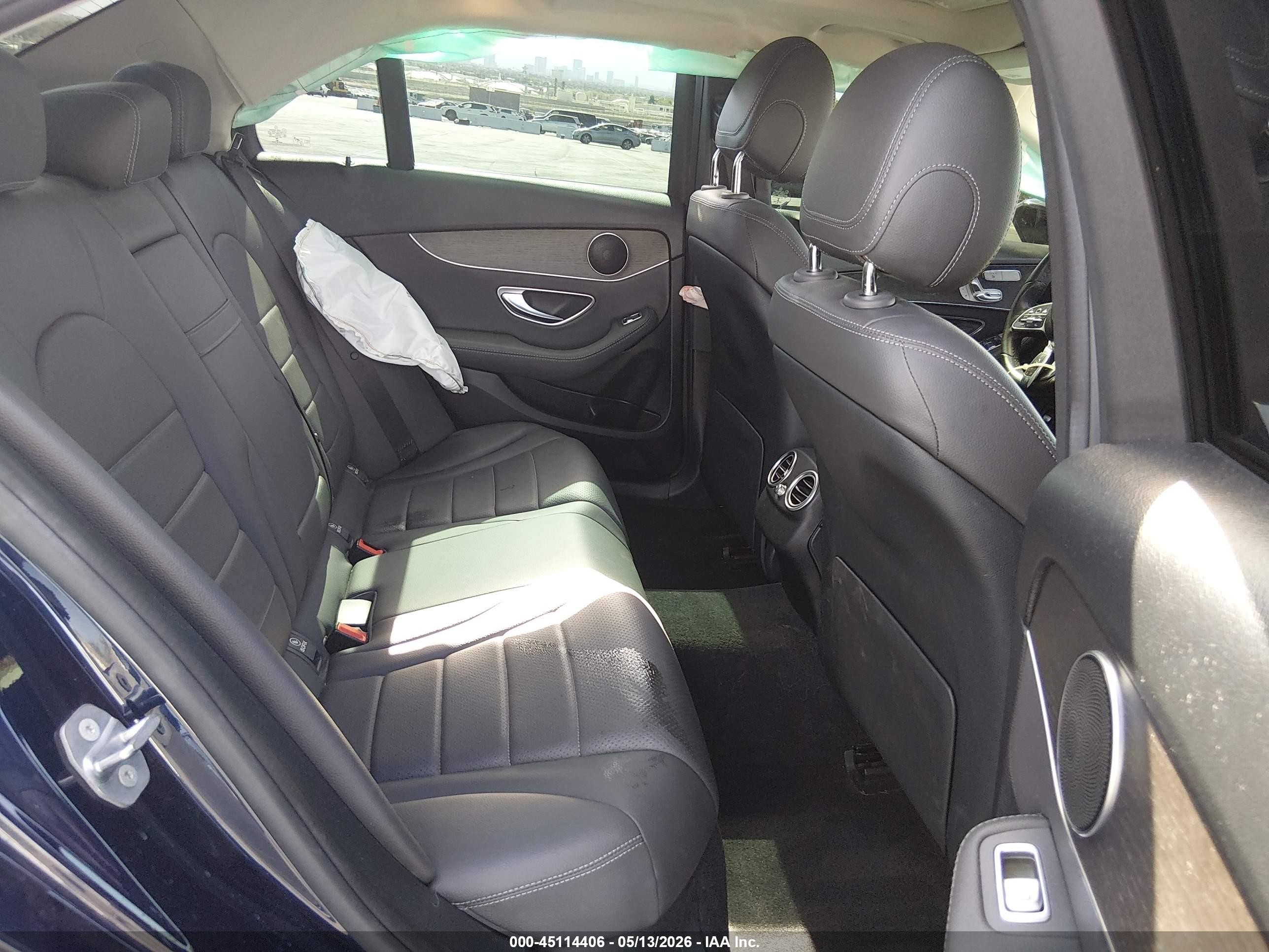 2019 Mercedes-benz C 300 Синий vin: 55SWF8DB7KU306344