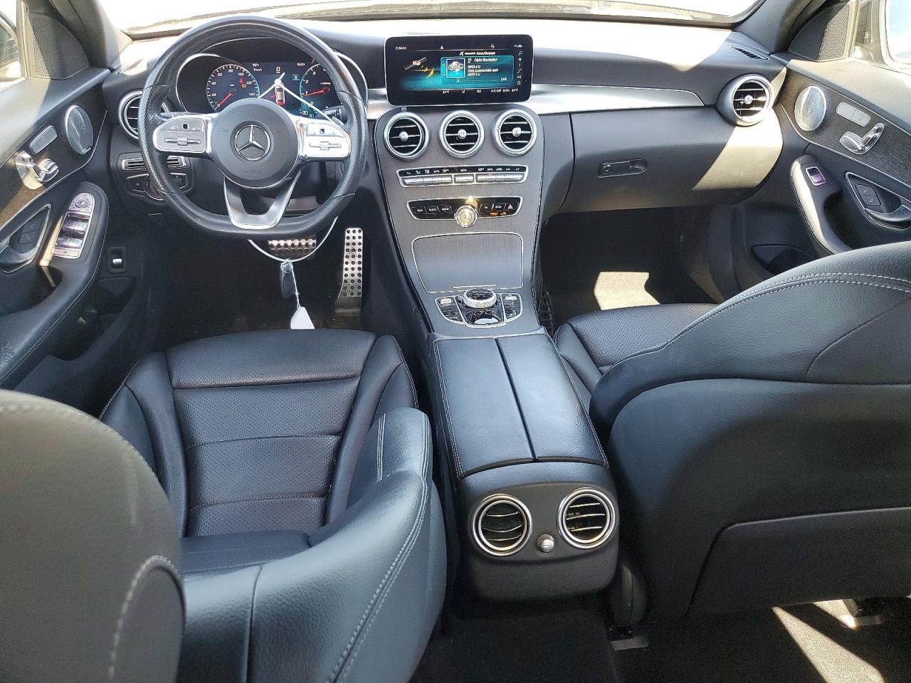 2019 Mercedes-benz C 300 Black vin: 55SWF8DB7KU322320