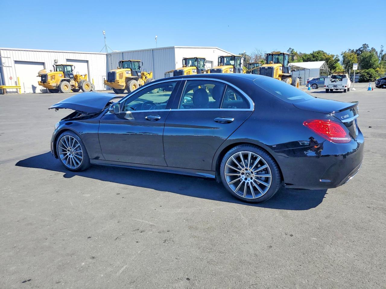 2019 Mercedes-benz C 300 Black vin: 55SWF8DB7KU322320