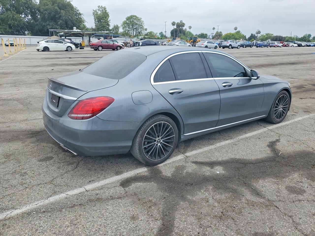 2019 Mercedes-benz C 300 Gray vin: 55SWF8DBXKU299986