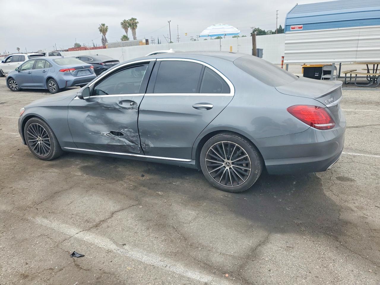 2019 Mercedes-benz C 300 Gray vin: 55SWF8DBXKU299986