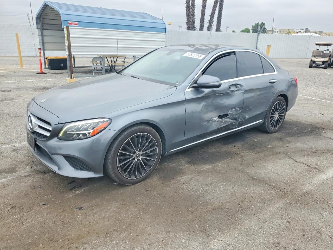 2019 Mercedes-benz C 300 Gray vin: 55SWF8DBXKU299986