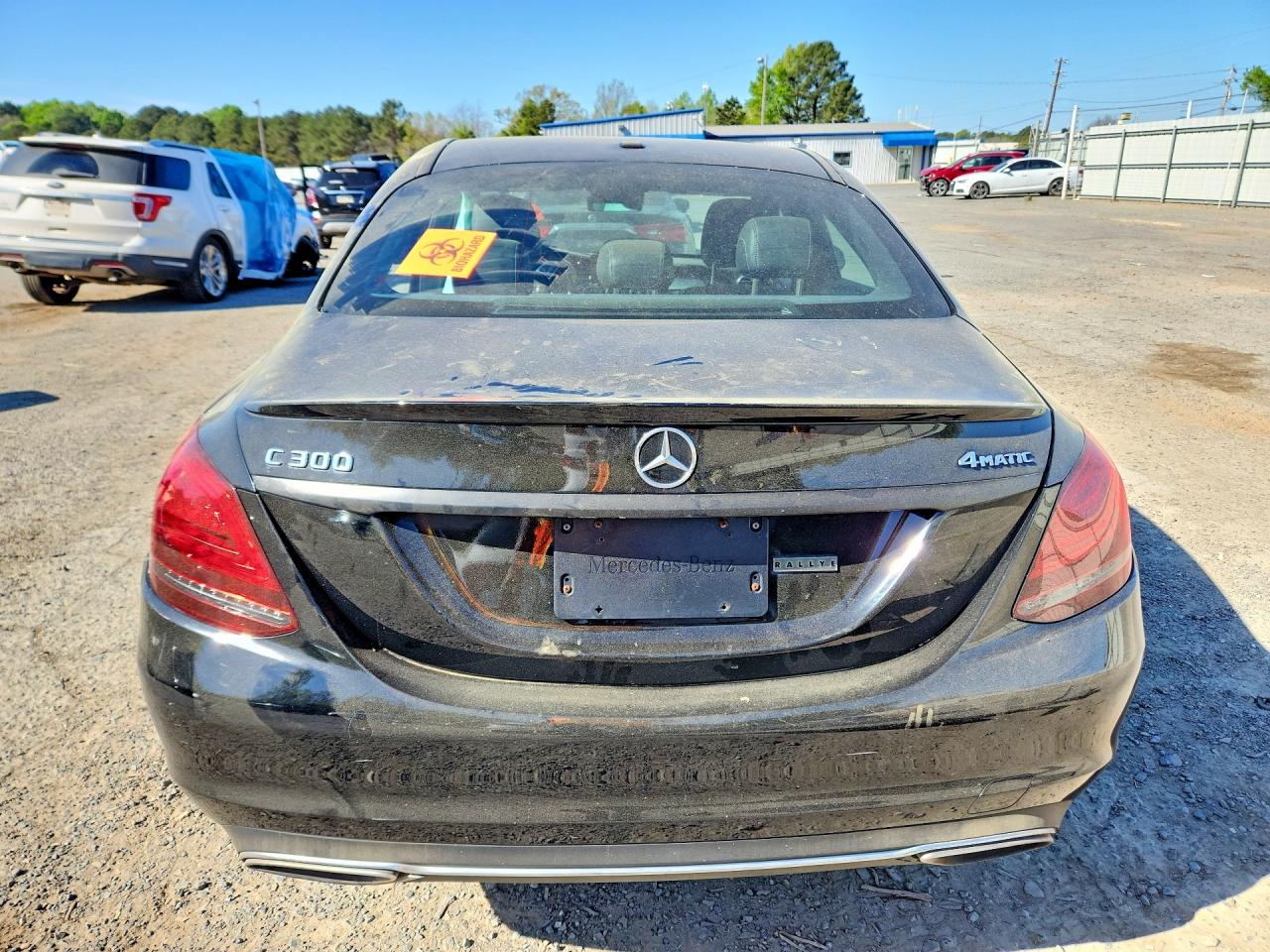 2019 Mercedes Benz C 300 4matic Черный vin: 55SWF8EB0KU302117