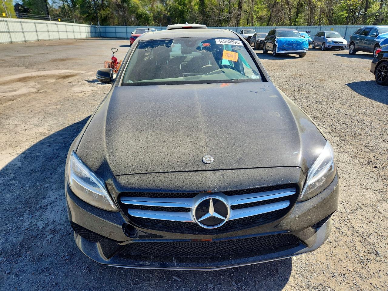 2019 Mercedes Benz C 300 4matic Черный vin: 55SWF8EB0KU302117