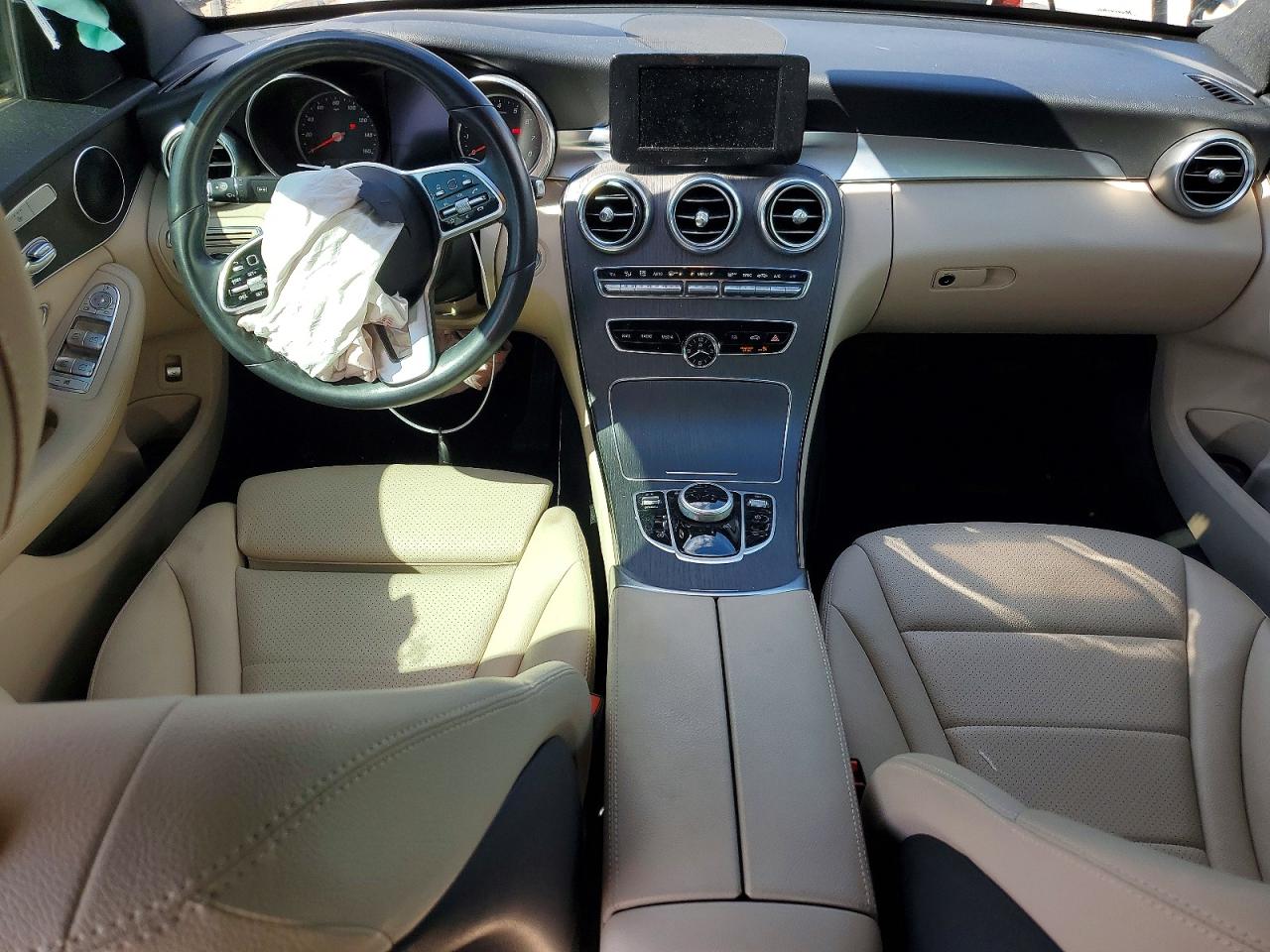 2019 Mercedes-benz C 300 4matic Черный vin: 55SWF8EB7KU293416