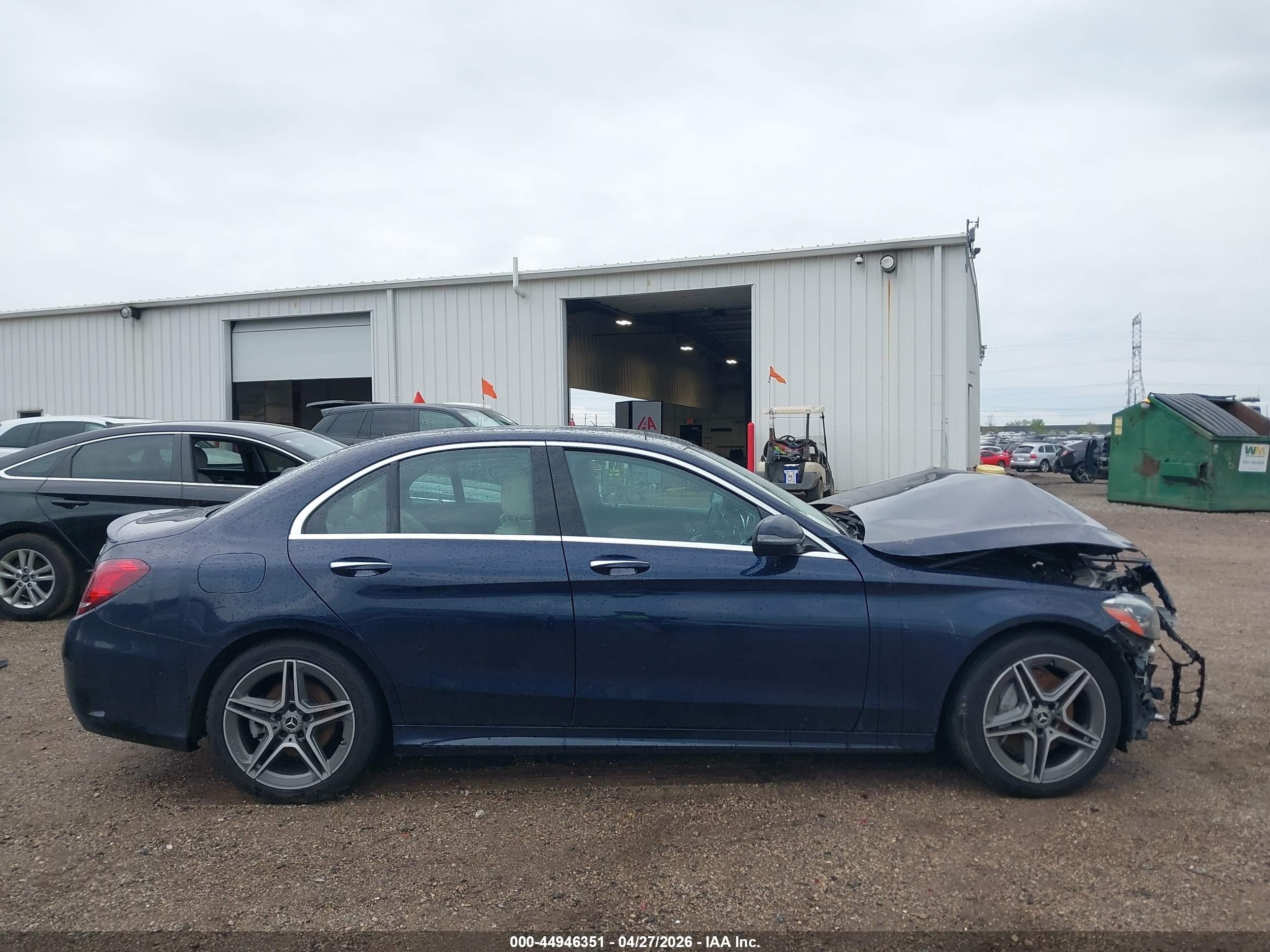2020 Mercedes-benz C 300 4matic Dark Blue vin: 55SWF8EB7LU325427