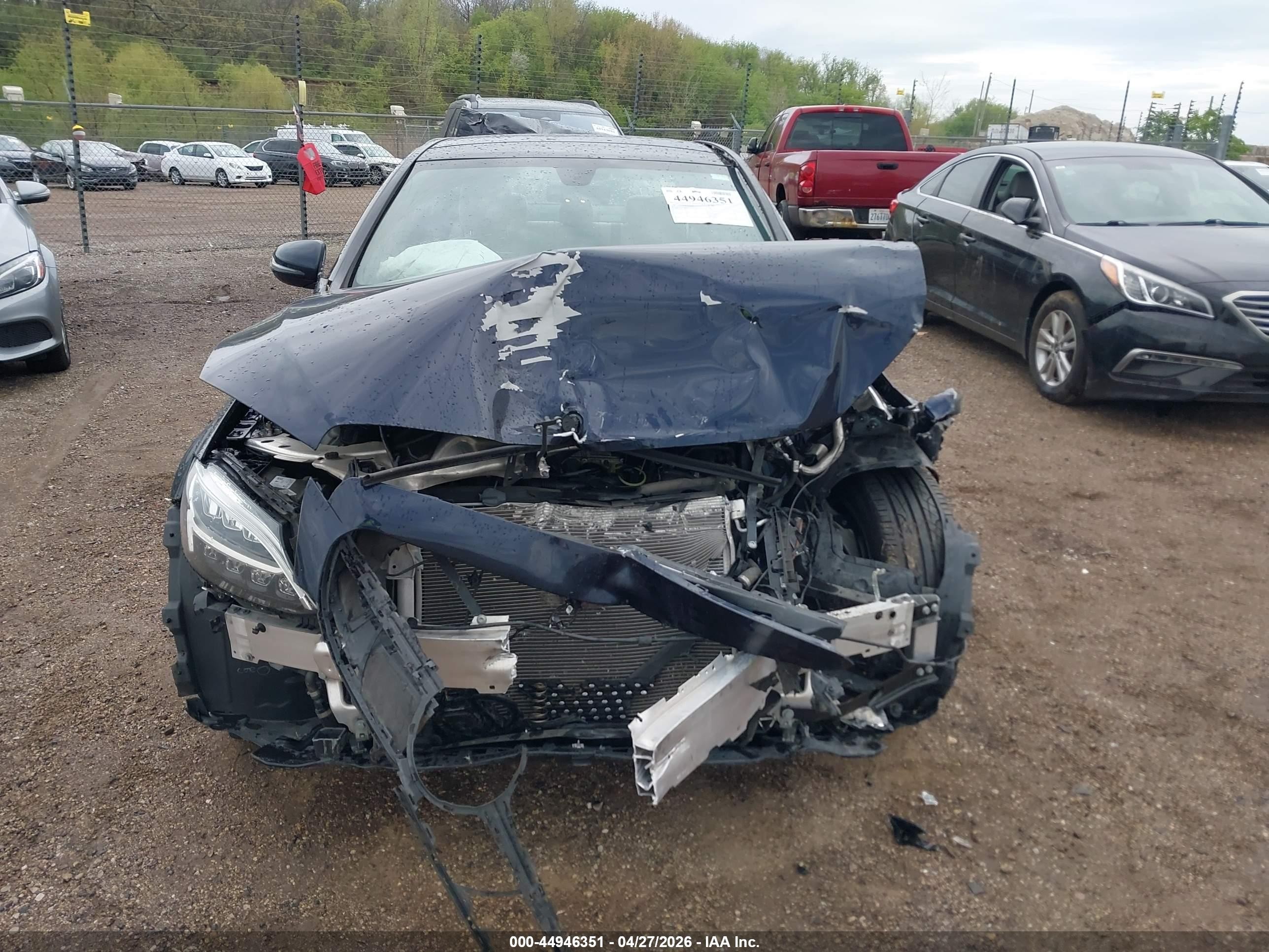 2020 Mercedes-benz C 300 4matic Dark Blue vin: 55SWF8EB7LU325427