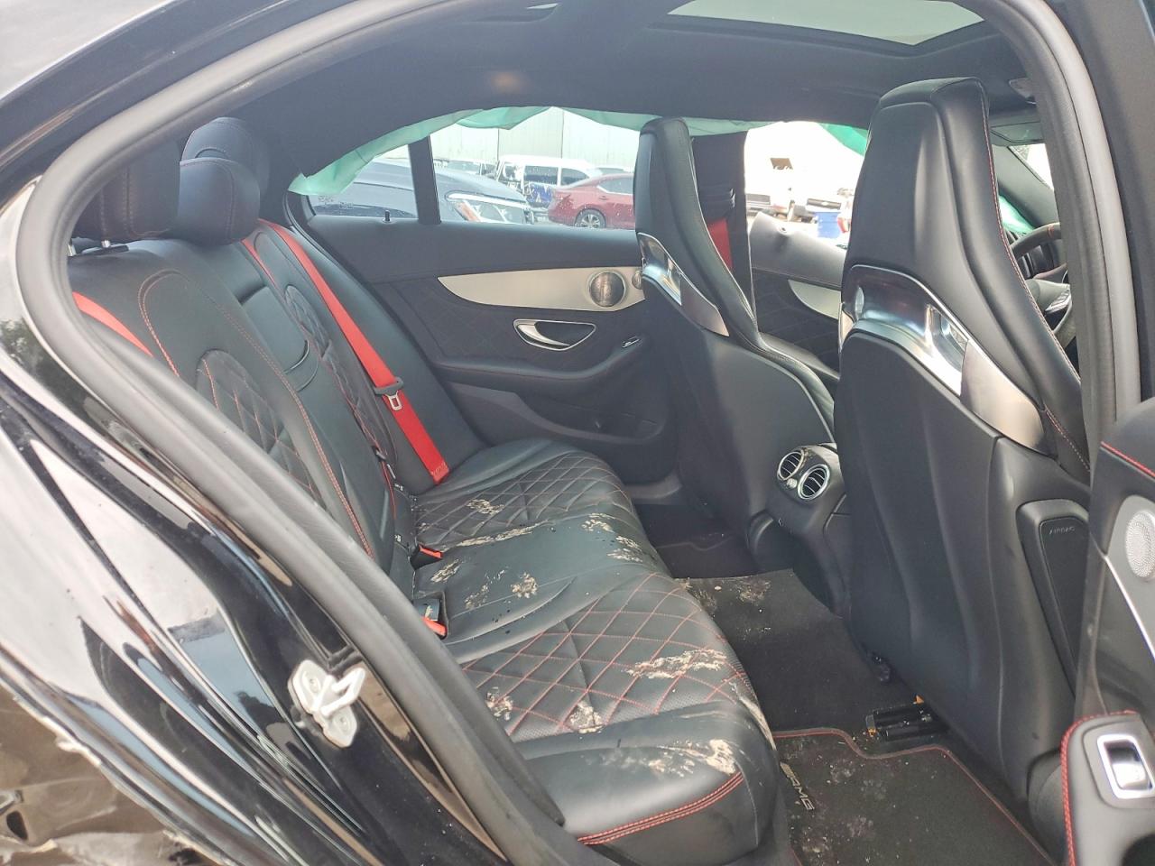 2015 Mercedes-benz C 63 Amg-s Black vin: 55SWF8HB2FU088863
