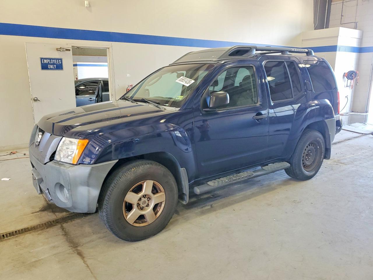 2008 Nissan Xterra X Blue vin: 5N1AN08W38C503302