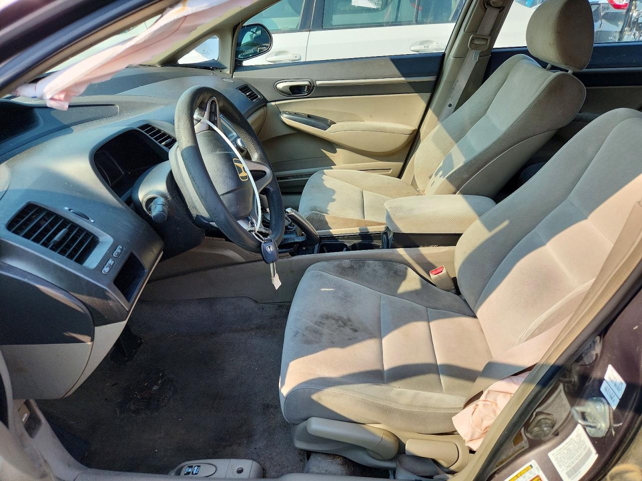 2010 Honda Civic Ex Brown vin: 2HGFA1F82AH515669
