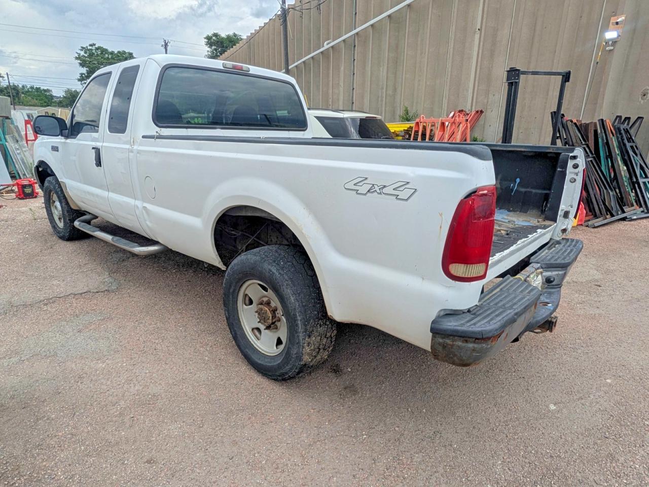 2006 Ford F250 Super Duty White vin: 1FTSX21596EC95332