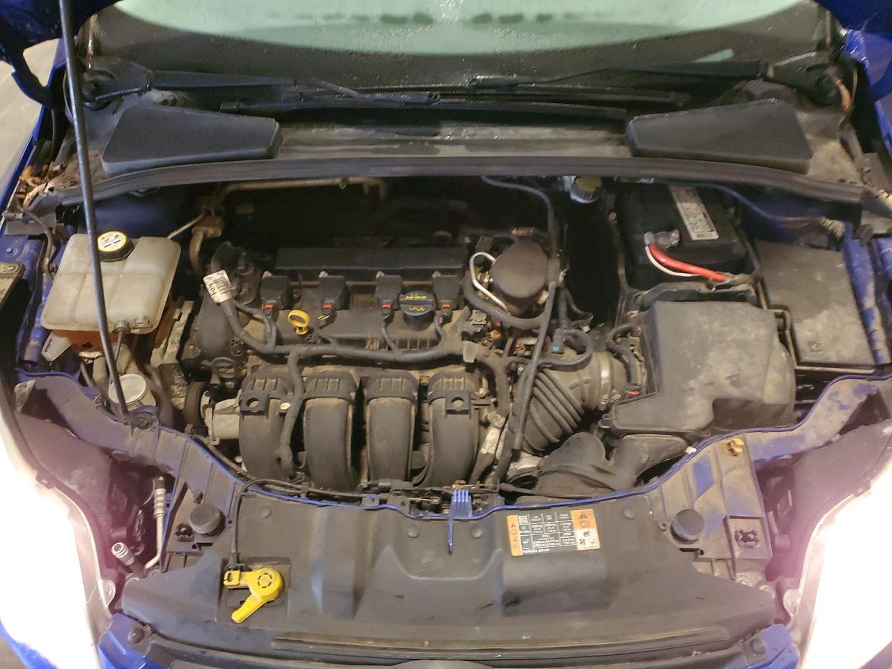 2014 Ford Focus Se Blue vin: 1FADP3F21EL324822