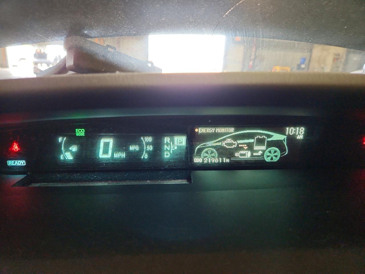 2011 Toyota Prius Two Black vin: JTDKN3DU2B1364877
