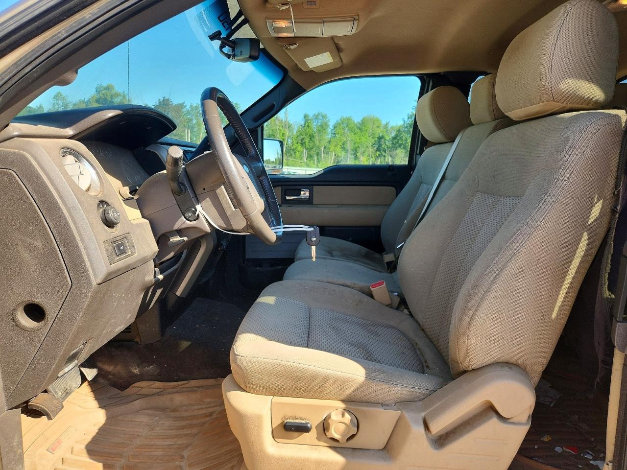 2012 Ford F150 Super Cab Tan vin: 1FTFX1ET9CFB52424