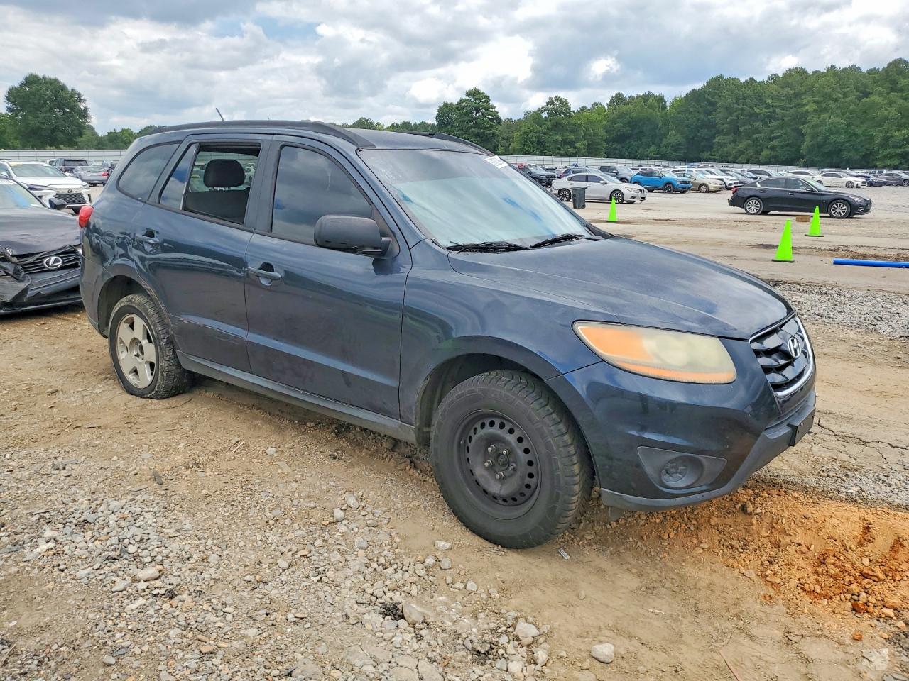 2011 Hyundai Santa Fe Gls Blue vin: 5XYZG3AB2BG067314