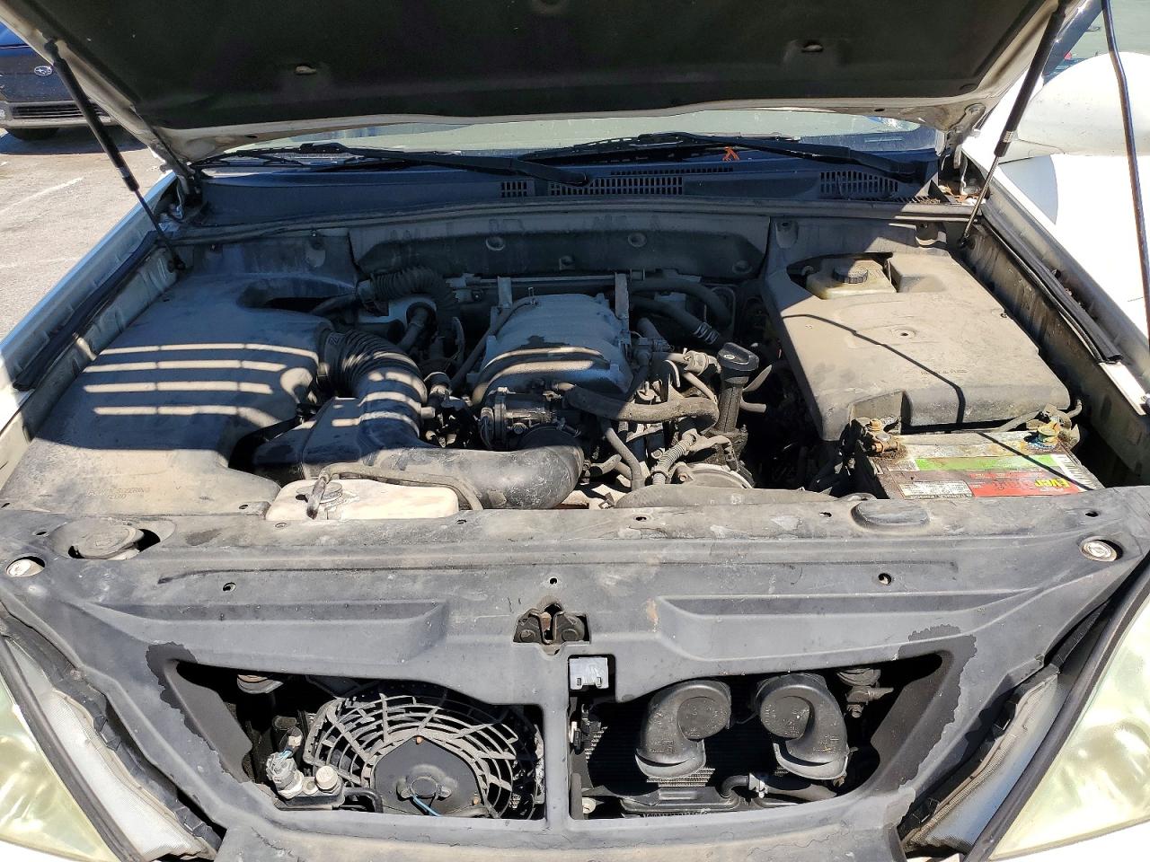 2004 Lexus Gx 470 White vin: JTJBT20X740029183