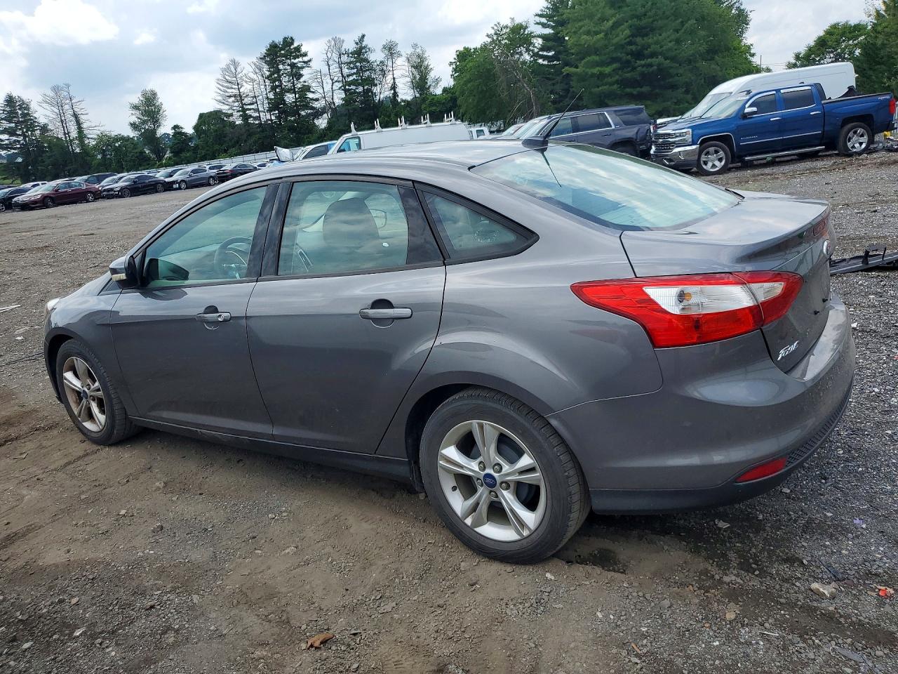 2014 Ford Focus Se Gray vin: 1FADP3F27EL107176