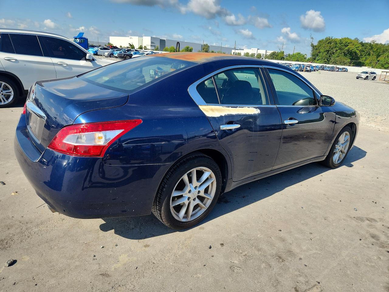 2010 Nissan Maxima 3.5 S Blue vin: 1N4AA5APXAC821980