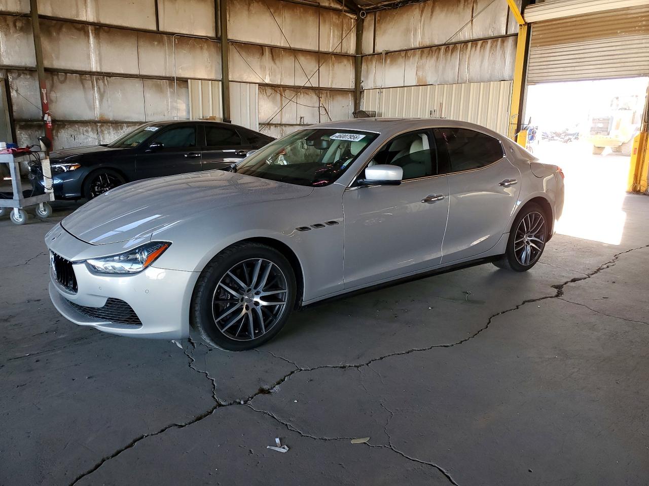2015 Maserati Ghibli S Gray vin: ZAM57RTA6F1154222