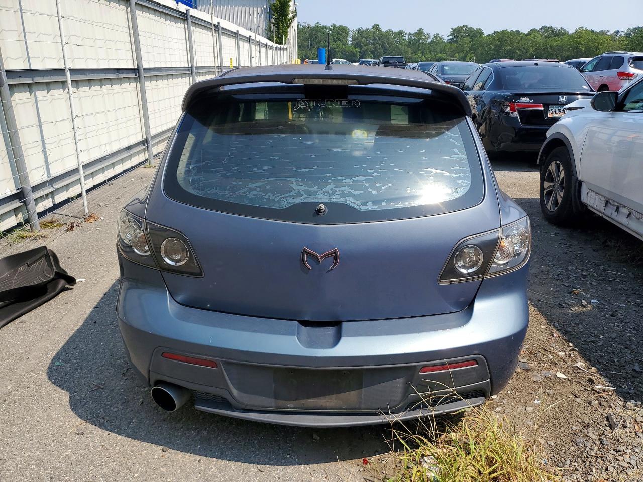 2008 Mazda Speed 3 Blue vin: JM1BK34L181831196
