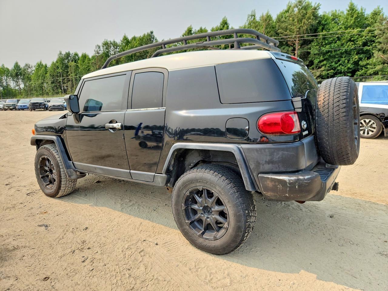 2007 Toyota Fj Cruiser Base Black vin: JTEZU11F770004833